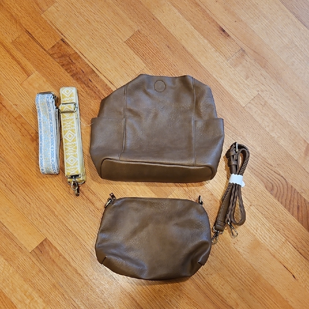 Joy Susan Kayleigh Side Pocket bucket Bag